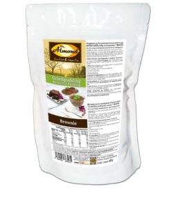 Griesspudding-BROWNIE-lowcarb-glutenfrei-keto-Griessbrei-Ersatz