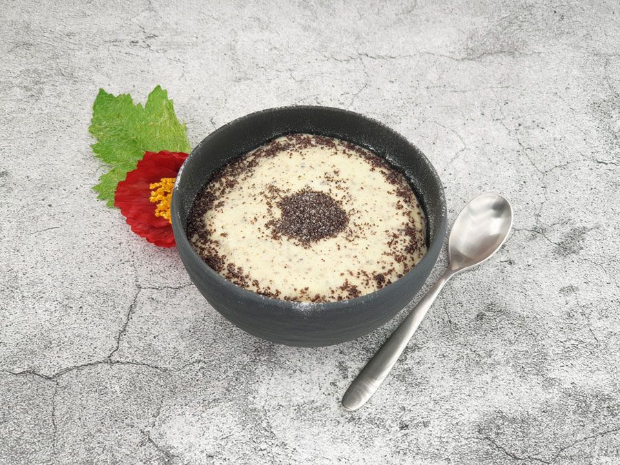 Griesspudding-MOHN-VANILLE-lowcarb-glutenfrei-keto-Griessbrei-Ersatz