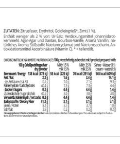 Grießpudding ZIMT low-carb glutenfrei keto – Grießbrei ohne Stärke zuckerfrei laktosefrei vegan