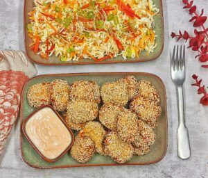 Rezept Chinakohl Nuggets lowcarb keto glutenfrei