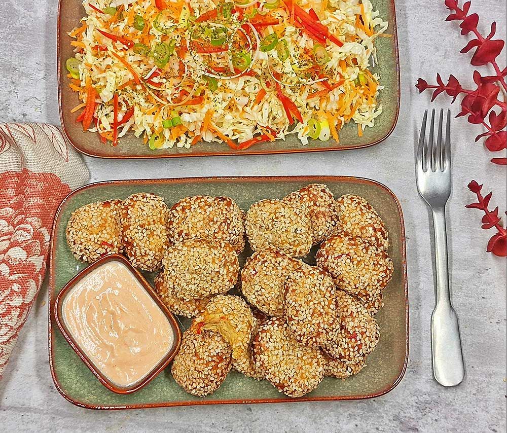 Rezept Chinakohl Nuggets lowcarb keto glutenfrei