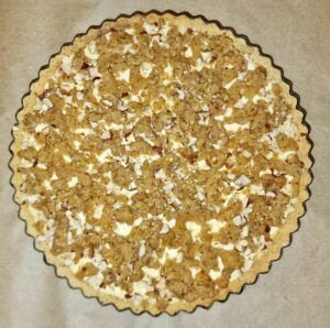 Rezept Birnen-Nuss Cheesecake-Tarte lowcarb glutenfrei