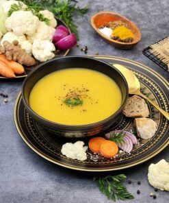 Suppentraum Blumenkohl & Curry Tütensuppe low-carb glutenfrei keto vegan