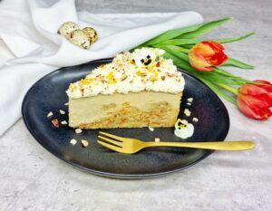 Rezept Karotten-Nuss-Eierlikör-Cheesecake lowcarb keto glutenfrei