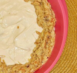 Rezept Karotten-Nuss-Eierlikör-Cheesecake lowcarb keto glutenfrei