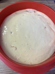 Rezept Brownie-Mandarinen-Schmand Kuchen lowcarb keto glutenfrei