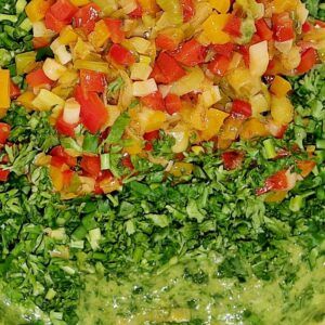 Rezept Bärlauch Kräuter Backofen Omelette low carb keto glutenfrei