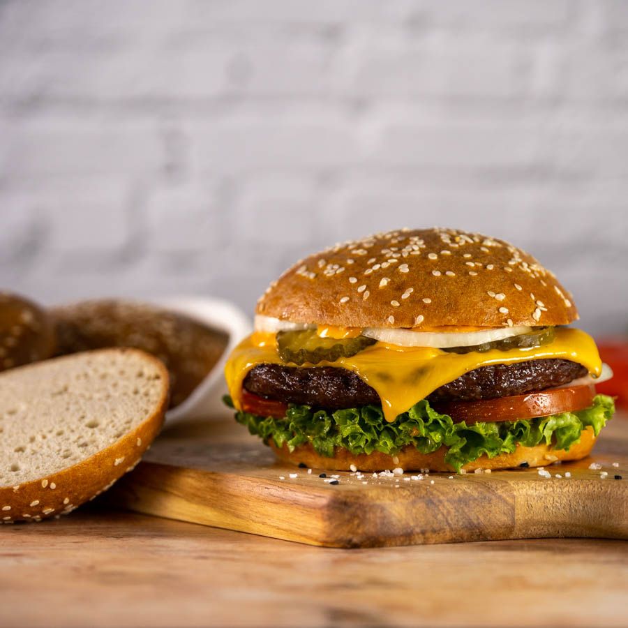 Brioche Burger Buns low-carb glutenfrei sojafrei keto | Backmischung für Burgerbrötchen