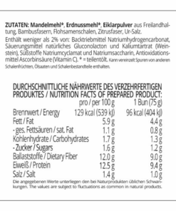 Brioche Burger Buns low-carb glutenfrei sojafrei keto | Backmischung für Burgerbrötchen