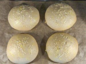 Brioche Burger Buns low-carb glutenfrei sojafrei keto | Backmischung für Burgerbrötchen