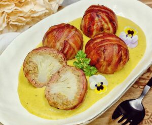 Rezept Blumenkohl Curry Bömbchen low carb keto glutenfrei