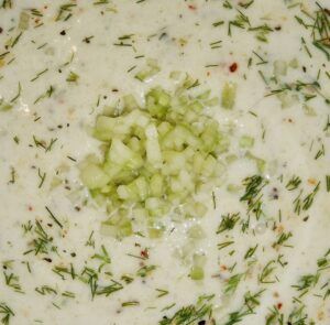 Rezept Kalte Buttermilch Gurkensuppe low-carb keto glutenfrei