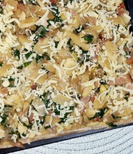 Rezept Spargel Spinat Blechkuchen low carb keto glutenfrei