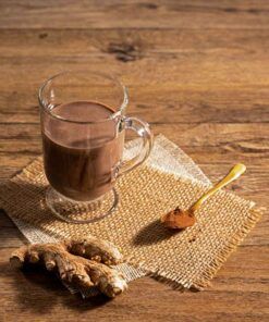 Trinkschokolade INGWER – Trinkkakao Kakaopulver low-carb keto glutenfrei sojafrei