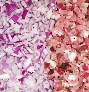 Rezept Kraut Schinken Sahne Quiche low-carb keto glutenfrei