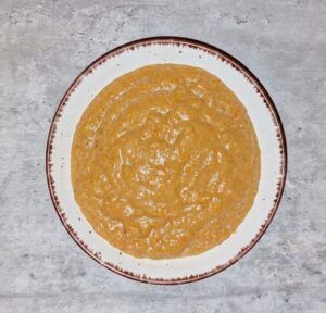 Rezept Spicy Kürbis Pancake mit Haselnuss Zimtcreme low-carb keto glutenfrei