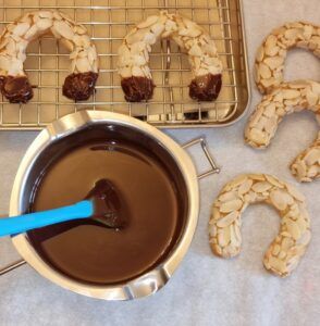 Rezept Mandelhörnchen low-carb keto glutenfrei