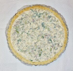 Wirsing Ricotta Quiche mit Speck und Walnüssen low-carb keto glutenfrei
