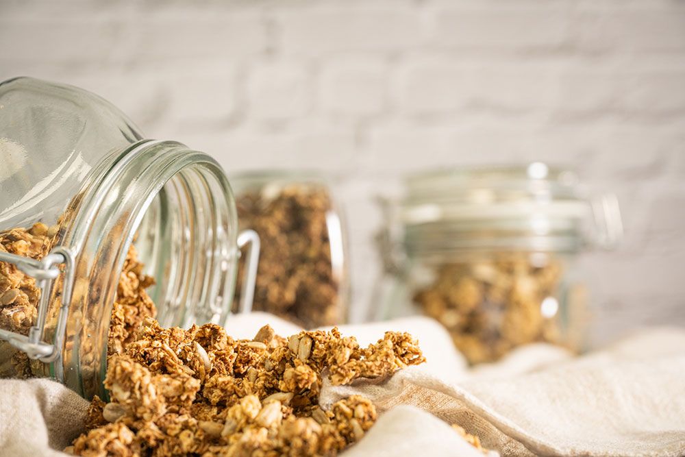 Rezept Müsli-Knuspermüsli CLASSIC low-carb keto glutenfrei