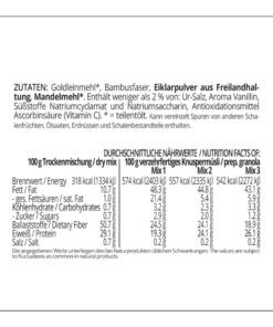 Müslizauber PUR | Basis für Knuspermüsli Granola low carb glutenfrei keto