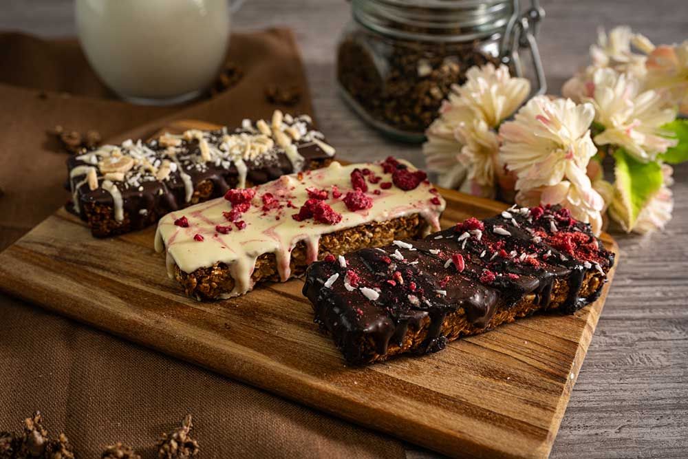 Rezept Müsliriegel low-carb keto glutenfrei