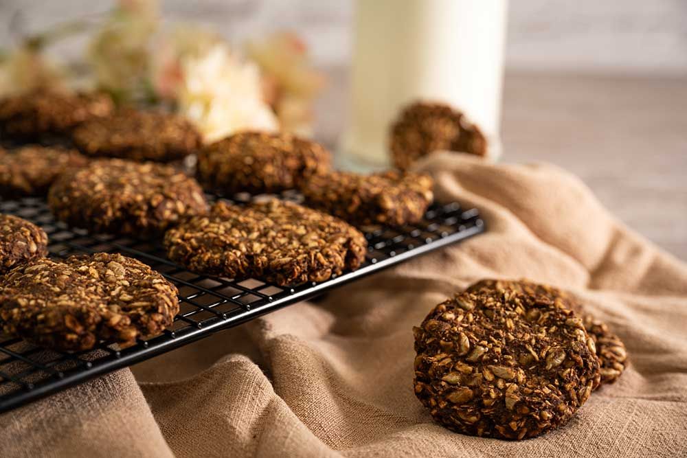 Rezept Müslikekse low-carb keto glutenfrei