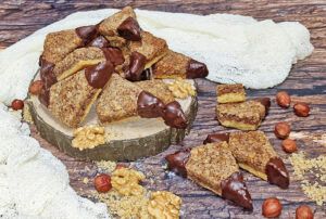 Rezept Nussecken low-carb keto glutenfrei