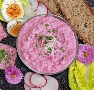 Rezept Rote Bete Thunfisch Aufstrich low-carb keto glutenfrei