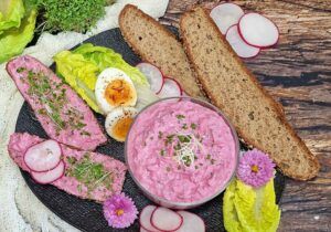 Rezept Rote Bete Thunfisch Aufstrich low-carb keto glutenfrei