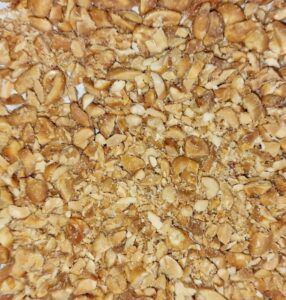 Rezept Karamell Erdnuss Müsli Granola low-carb keto glutenfrei