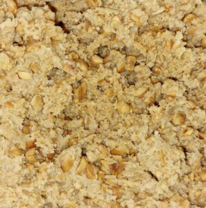 Rezept Karamell Erdnuss Müsli Granola low-carb keto glutenfrei