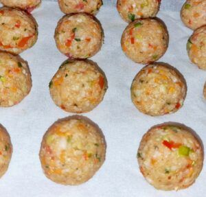 Rezept Garnelenbällchen low-carb keto glutenfrei