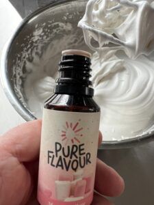 Rezept Fluff Proteinfluff Proteinschnee VEGAN keto lowcarb kalorienarm OHNE IMOs