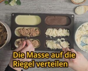Rezept Kokos-Fluff Schokoriegel low-carb keto glutenfrei