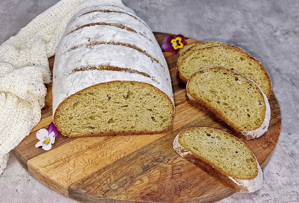 Rezept Spinatbrot low-carb keto glutenfrei