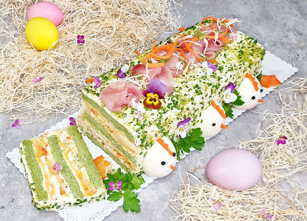 Rezept Spinatschnitte low-carb keto glutenfrei