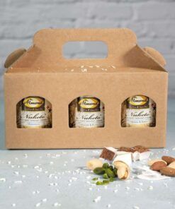 Probierset Nuketo KOKOSVARIATIONEN Gourmet Nougat-Creme low carb keto