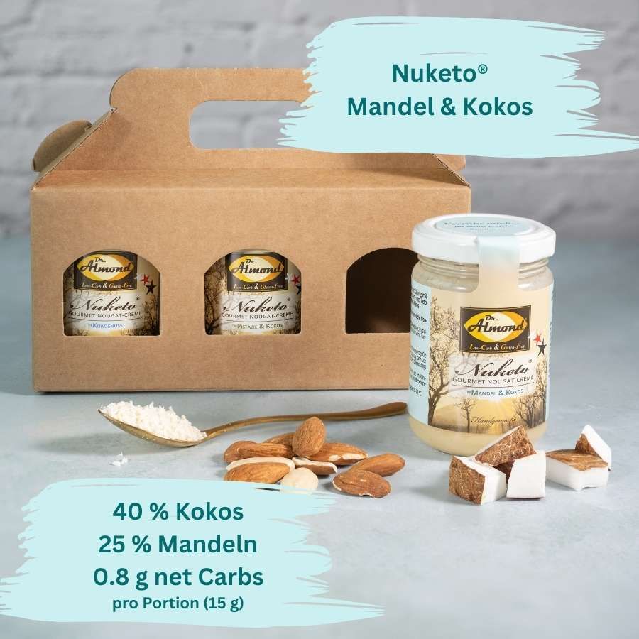 Nuketo Kokosvariationen_lowcarb_keto_zuckerfrei