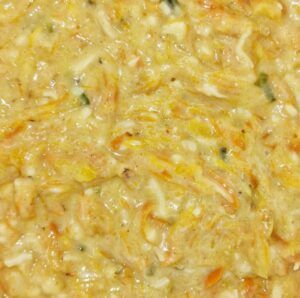 Rezept Gemüse-Käse Pfannkuchen aus dem Backofen low-carb keto glutenfrei