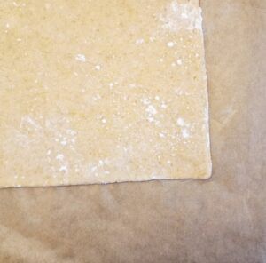 Rezept Sauerkraut Speck Flammkuchen low-carb keto glutenfrei