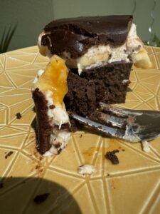 Rezept Brownie-Bananen-Schnitte low-carb glutenfrei